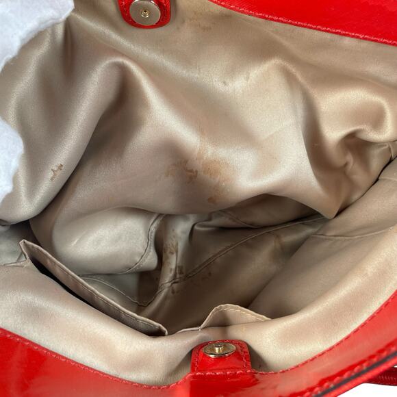 COACH Orange Red Shoulder Bag - Picture 10 of 16